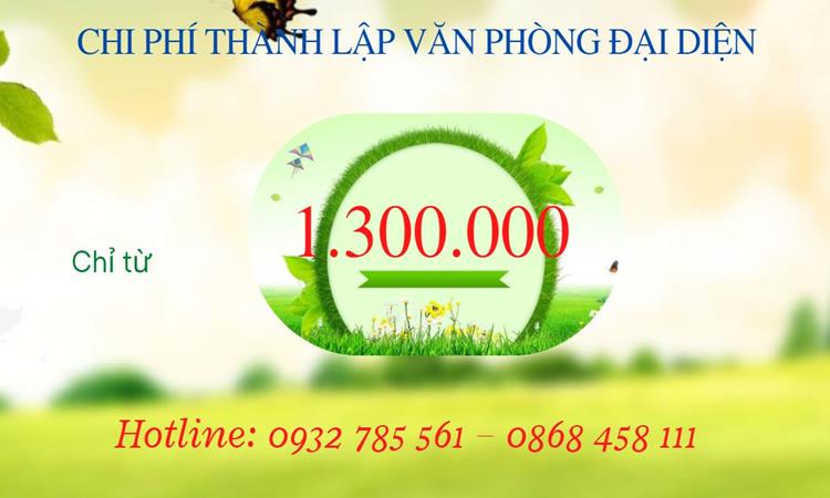 TƯ VẤN THÀNH LẬP THÊM VĂN PHÒNG ĐẠI DIỆN TẠI KHÁNH HÒA 5 Bảng giá thành lập thêm văn phòng đại diện tại Khánh Hòa