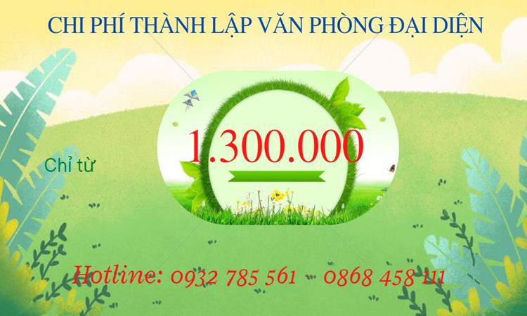 TƯ VẤN THÀNH LẬP THÊM VĂN PHÒNG ĐẠI DIỆN TẠI LÂM ĐỒNG 5 Bảng giá thành lập thêm văn phòng đại diện tại Lâm Đồng