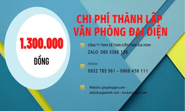 TƯ VẤN THÀNH LẬP THÊM VĂN PHÒNG ĐẠI DIỆN TẠI SƠN LA 5 Bảng giá thành lập thêm văn phòng đại diện tại Sơn La