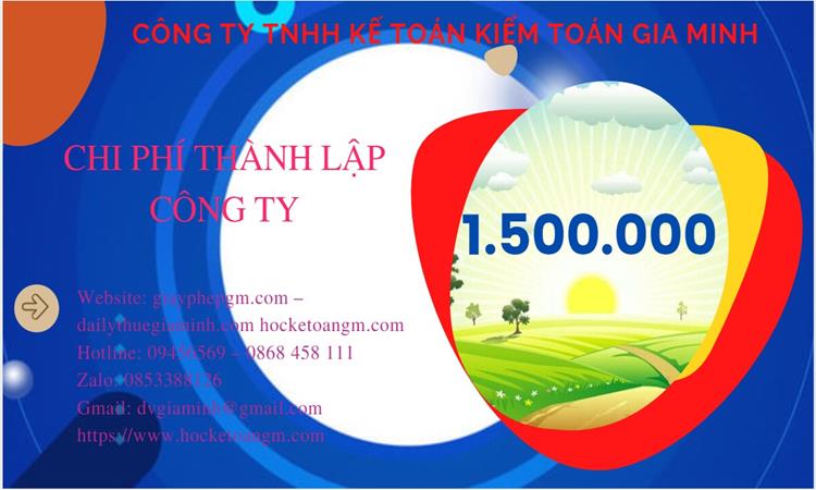 THỦ TỤC THÀNH LẬP VĂN PHÒNG ĐẠI DIỆN Ở QUẬN HOÀNG MAI 5 Bảng giá thành lập văn phòng đại diện ở Quận Hoàng Mai