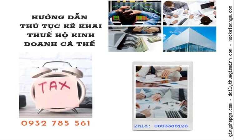 Hướng dẫn thủ tục khai thuế hộ kinh doanh cá thể 9 Các loại thuế hộ kinh doanh cá thể