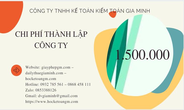 Chi phí thành lập công ty chuyển phát nhanh tại Bắc Ninh