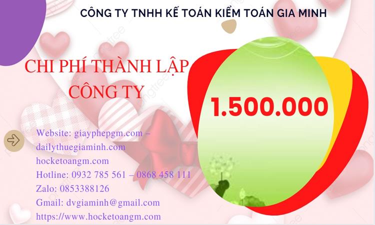 Chi phí thành lập công ty chuyển phát nhanh tại Bình Định