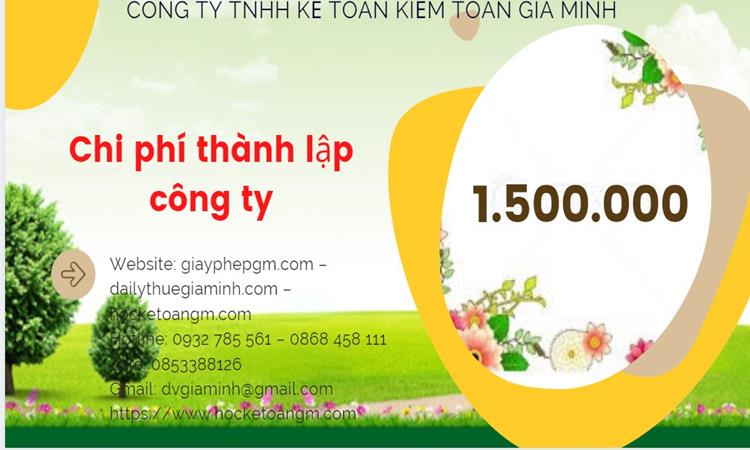 Chi phí thành lập công ty chuyển phát nhanh tại Hòa Bình