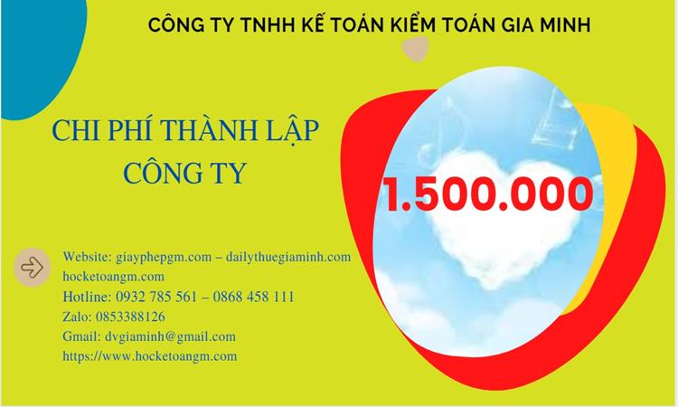 Chi phí thành lập công ty chuyển phát nhanh tại Huyện Hoài Đức