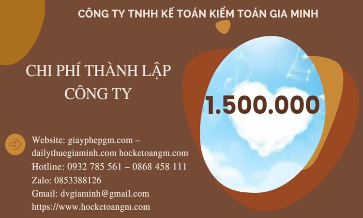 Chi phí thành lập công ty chuyển phát nhanh tại Huyện Kim Động