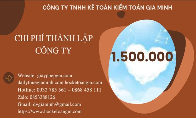 Chi phí thành lập công ty chuyển phát nhanh tại Huyện Phong Điền
