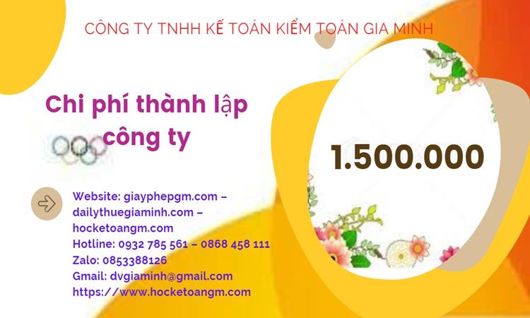 Chi phí thành lập công ty chuyển phát nhanh tại Huyện Thanh Liêm