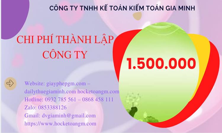 Chi phí thành lập công ty chuyển phát nhanh tại Huyện Ứng Hòa