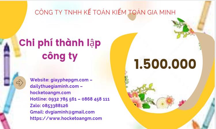 Chi phí thành lập công ty chuyển phát nhanh tại Huyện Văn Lâm