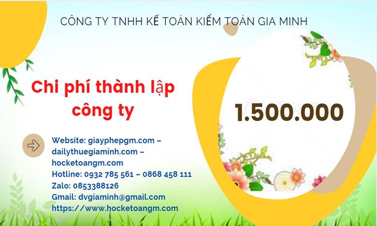 Chi phí thành lập công ty chuyển phát nhanh tại Ninh Thuận