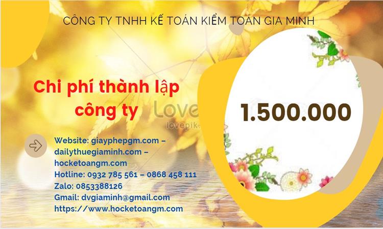 Chi phí thành lập công ty chuyển phát nhanh tại Phú Yên