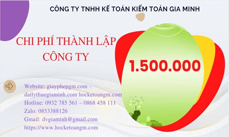 Chi phí thành lập công ty chuyển phát nhanh tại Quận 5