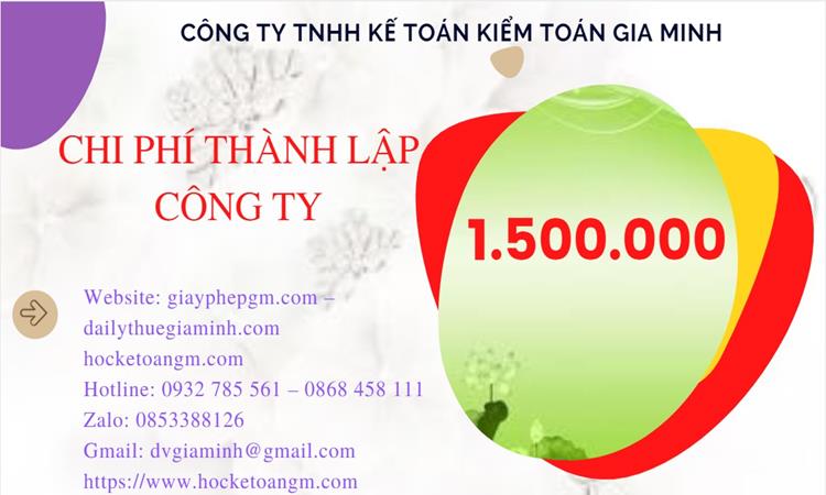 Chi phí thành lập công ty chuyển phát nhanh tại Quận 6