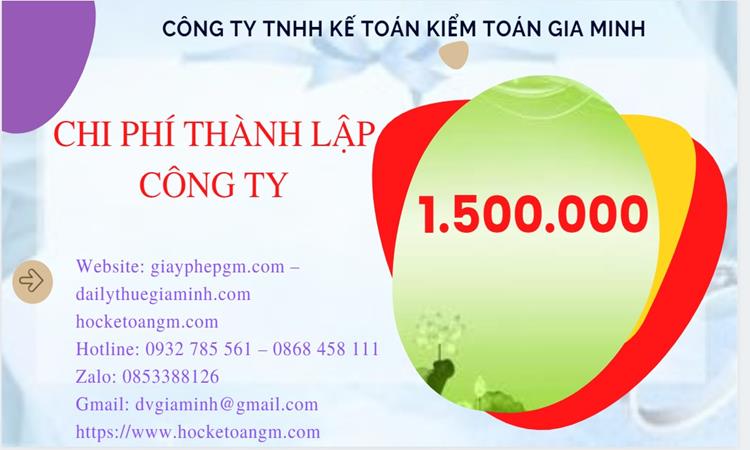 Chi phí thành lập công ty chuyển phát nhanh tại Quận Bình Thạnh