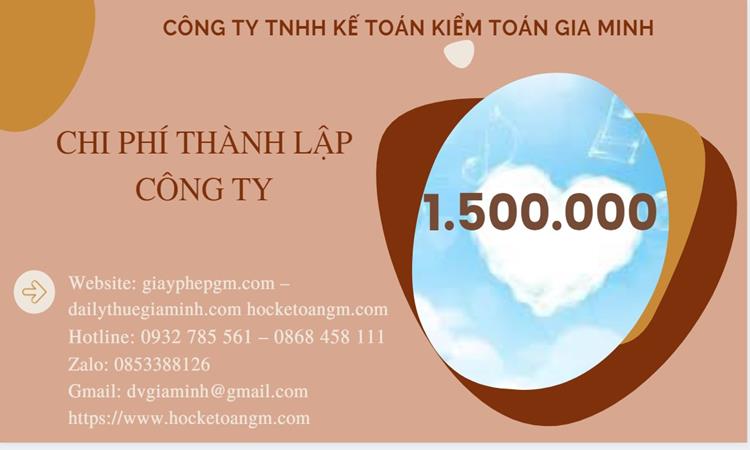 Chi phí thành lập công ty chuyển phát nhanh tại Quận Bình Thủy