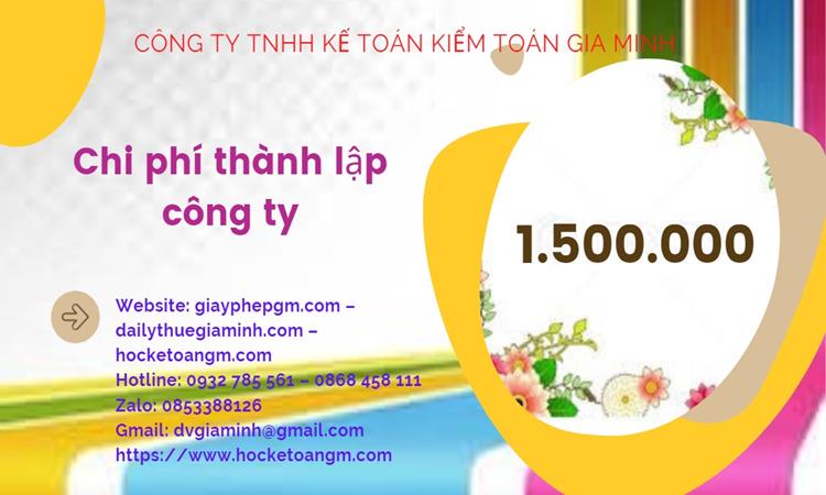 Chi phí thành lập công ty chuyển phát nhanh tại Quận Cái Răng