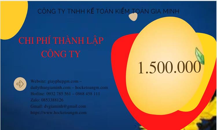 Chi phí thành lập công ty chuyển phát nhanh tại Quận Gò Vấp