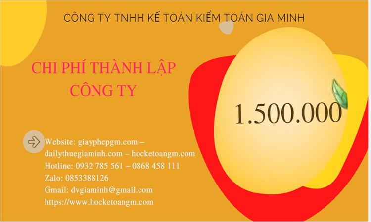 Chi phí thành lập công ty chuyển phát nhanh tại Quận Nam Từ Liêm