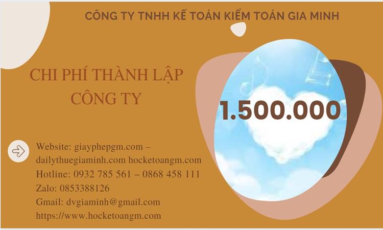 Chi phí thành lập công ty chuyển phát nhanh tại Quận Ô Môn