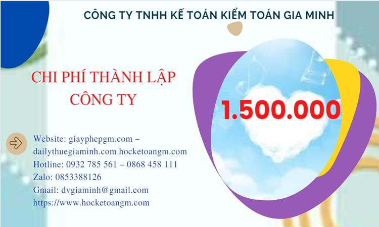 Chi phí thành lập công ty chuyển phát nhanh tại Thành Phố Hồ Chí Minh
