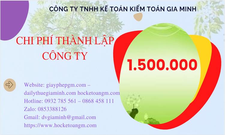 Chi phí thành lập công ty chuyển phát nhanh tại TP Hồ Chí Minh