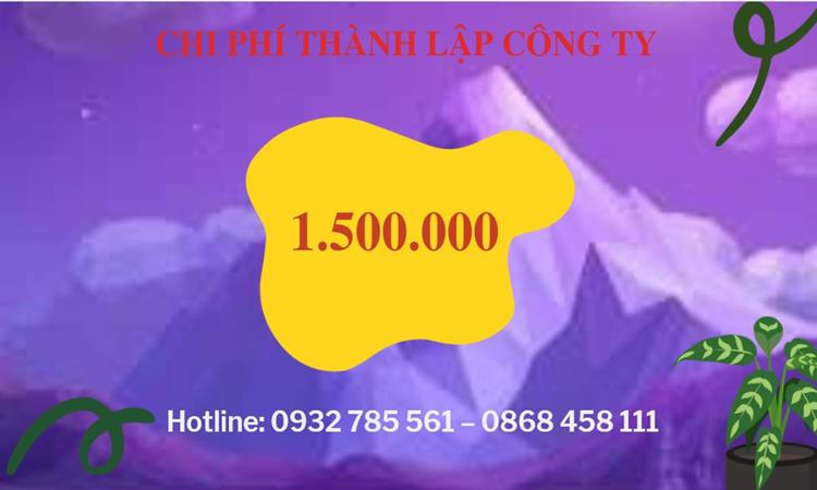 Chi phí thành lập công ty đào tạo nghề tại Huyện Cần Giờ