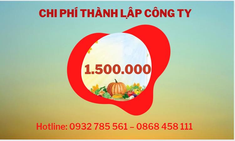Chi phí thành lập công ty đào tạo nghề tại Huyện Thạch Thất 