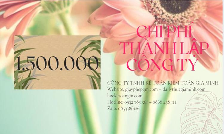 Chi phí thành lập công ty đào tạo nghề tại Quận 10