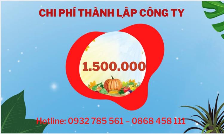 Chi phí thành lập công ty đào tạo nghề tại Quận 5