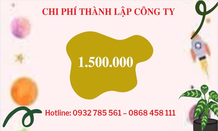 Chi phí thành lập công ty đào tạo nghề tại Quận Bình Tân