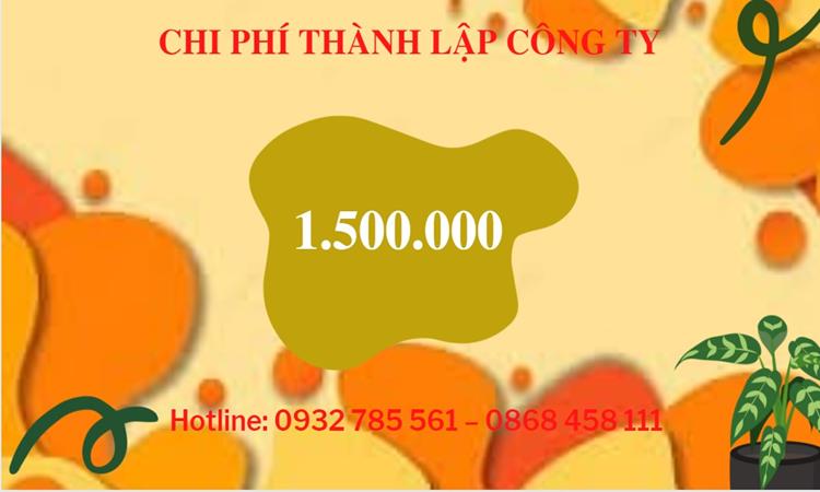 Chi phí thành lập công ty đào tạo nghề tại Thành Phố Hà Nội