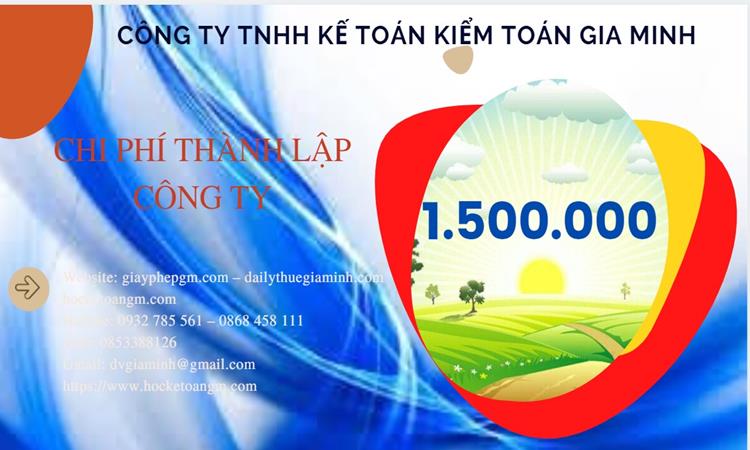Chi phí thành lập công ty đào tạo nghề tại Thành Phố Hồ Chí Minh