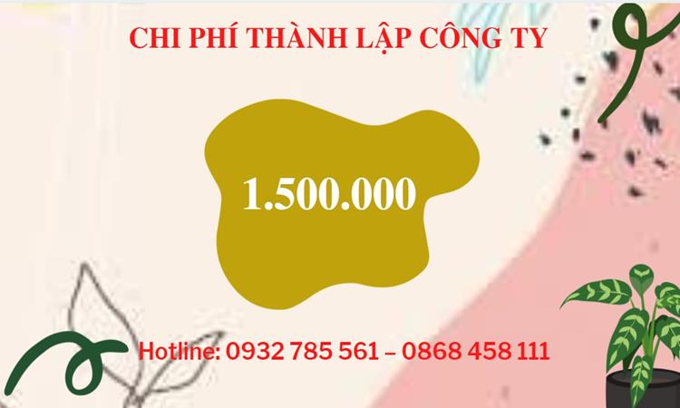 Chi phí thành lập công ty đào tạo nghề tại Thành Phố Thủ Đức