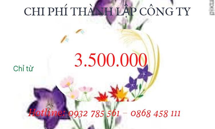 Chi phí thành lập công ty kiến trúc tại Điện Biên 