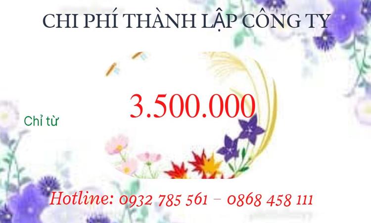 Chi phí thành lập công ty kiến trúc tại Hà Giang 