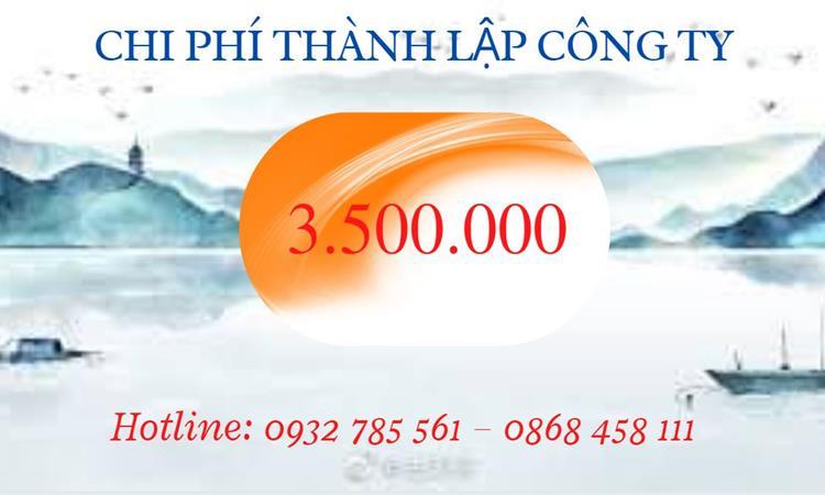 Chi phí thành lập công ty kiến trúc tại Huyện Ân Thi 