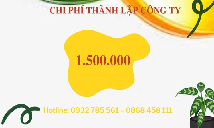 Chi phí thành lập công ty kiến trúc tại Huyện Cần Giờ 