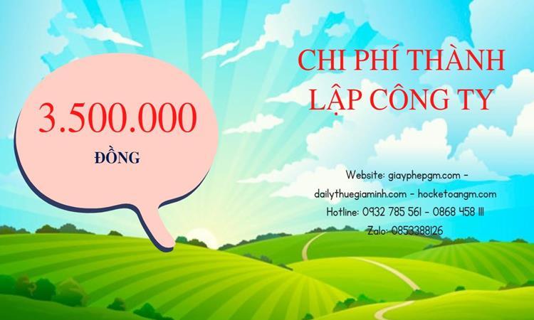 Chi phí thành lập công ty kiến trúc tại Huyện Đan Phượng 