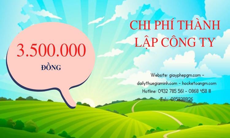 Chi phí thành lập công ty kiến trúc tại Huyện Gia Lâm 