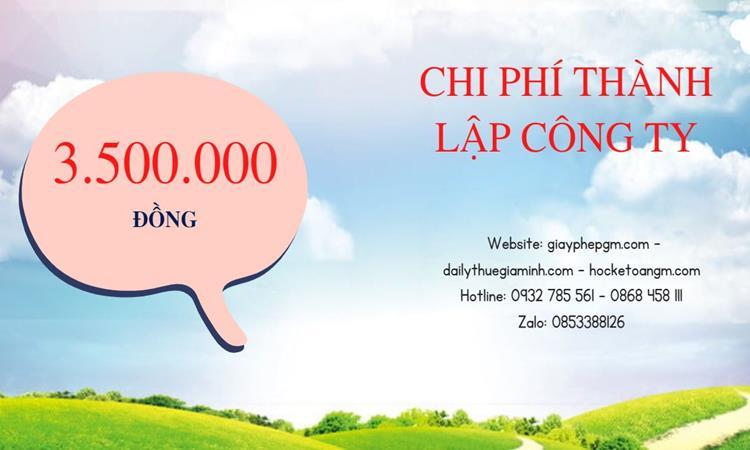 Chi phí thành lập công ty kiến trúc tại Huyện Hóc Môn