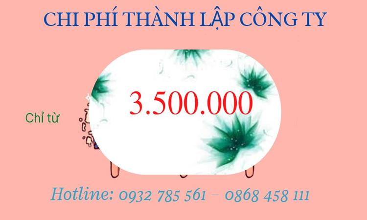 Chi phí thành lập công ty kiến trúc tại Huyện Kim Bảng 