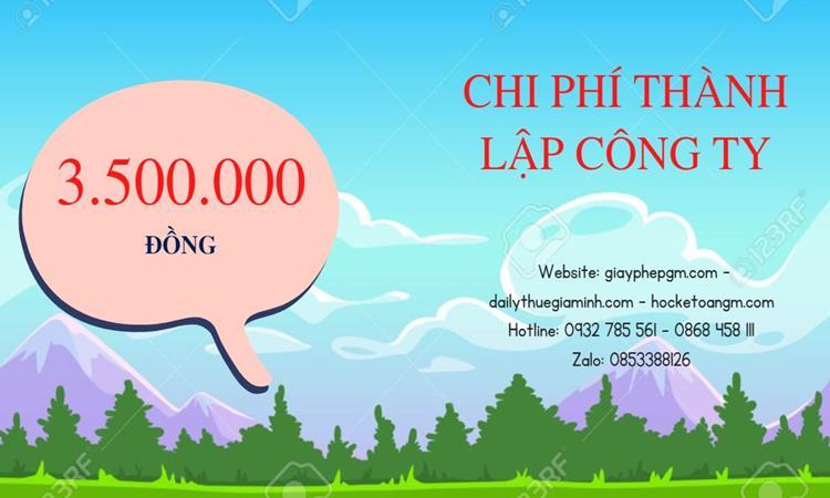 Chi phí thành lập công ty kiến trúc tại Huyện Mê Linh