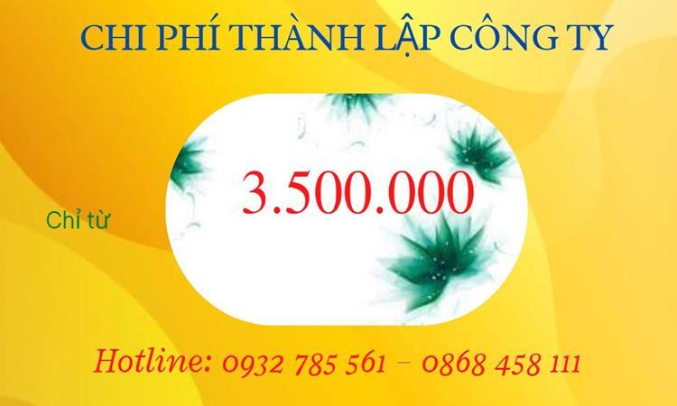 Chi phí thành lập công ty kiến trúc tại Huyện Văn Lâm 
