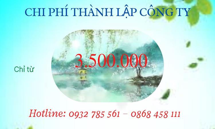 Chi phí thành lập công ty kiến trúc tại Khánh Hòa 