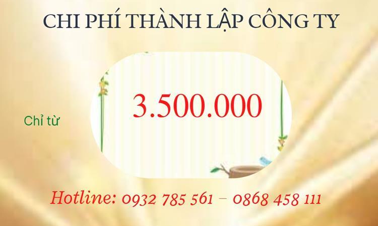 Chi phí thành lập công ty kiến trúc tại Lạng Sơn 