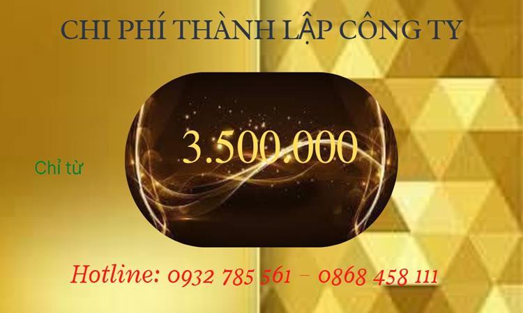 Chi phí thành lập công ty kiến trúc tại Huyện Nhà Bè