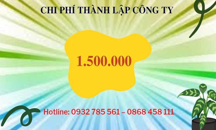 Chi phí thành lập công ty kiến trúc tại Quận 1 