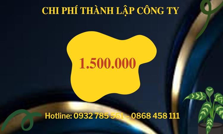 Chi phí thành lập công ty kiến trúc tại Quận 6 