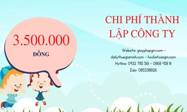 Chi phí thành lập công ty kiến trúc tại Quận Hoàng Mai 